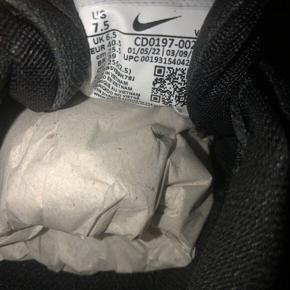 New Nike Men’s Size 7.5 Flex Control TR4 Cross Trainer Black Shoes - Picture 3 of 4